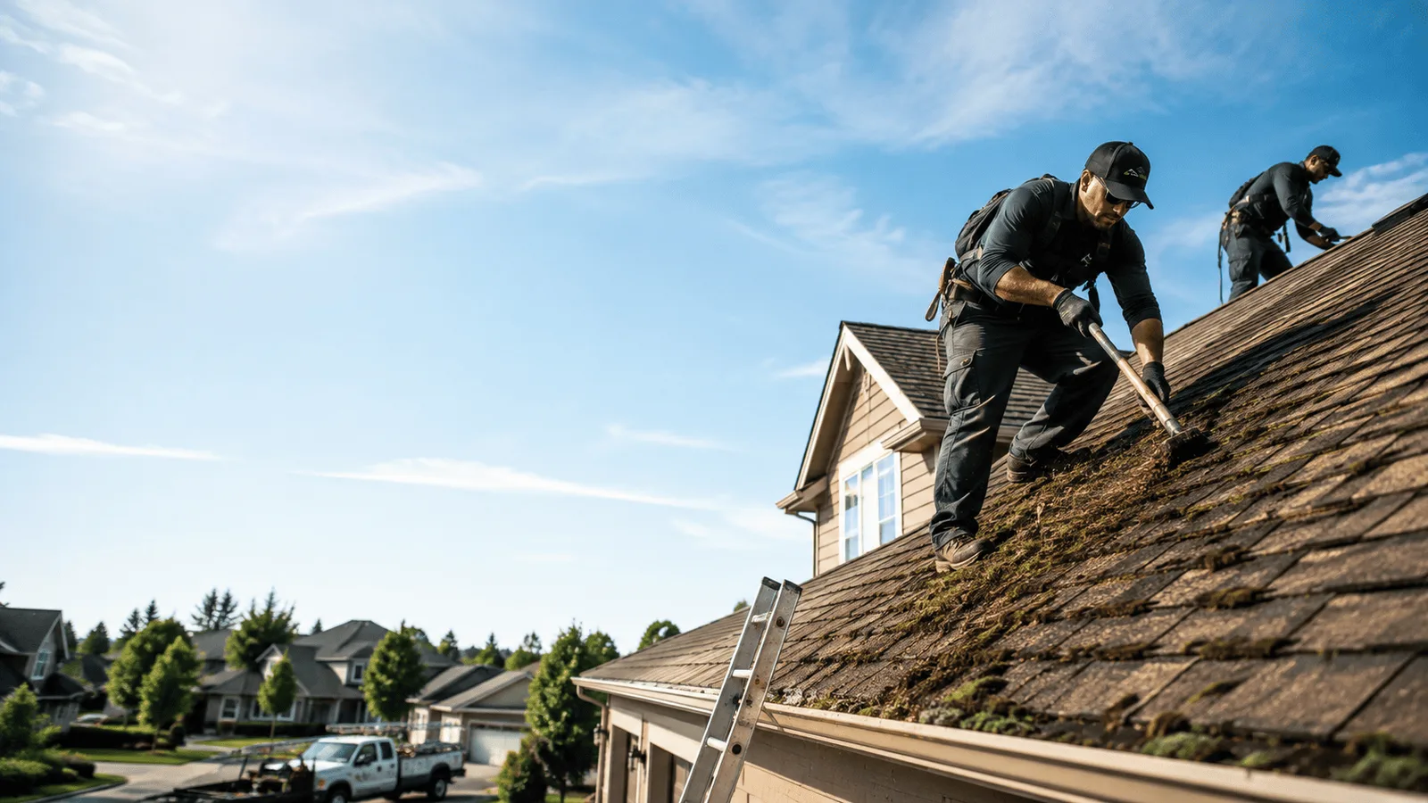 Roof Moss Removal in Belmont, WI near me